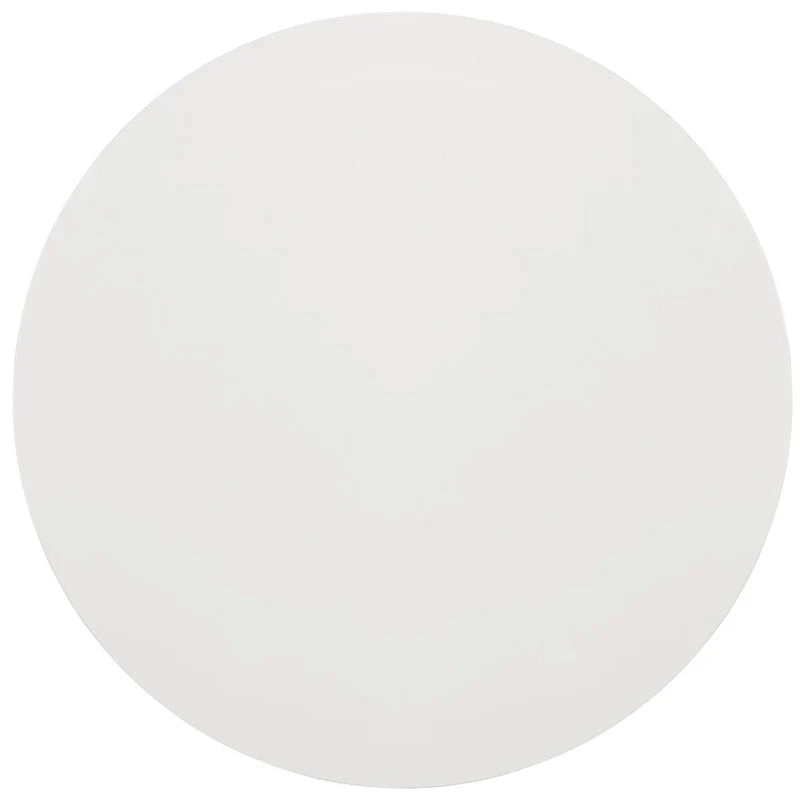 SAFAVIEH Janell White Dining Table - 39.4" Square x 30" Height 5