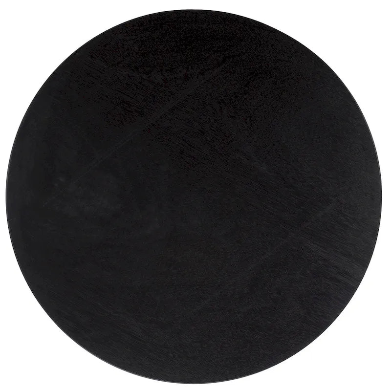 SAFAVIEH Home Mork Round Coffee Table with 3 Legs - 40" W x 40" D x 18" H 6