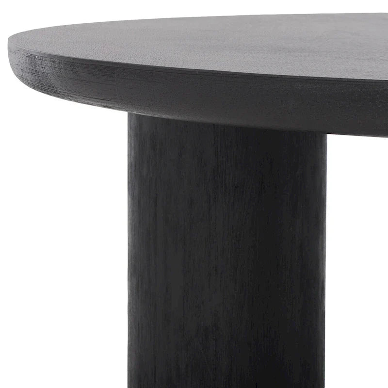 SAFAVIEH Home Mork Round Coffee Table with 3 Legs - 40" W x 40" D x 18" H 12
