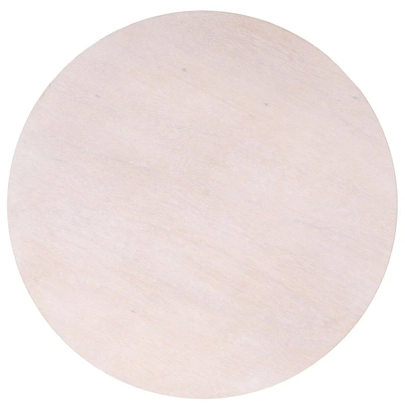 SAFAVIEH Home Mork Round Coffee Table with 3 Legs - 40" W x 40" D x 18" H 14