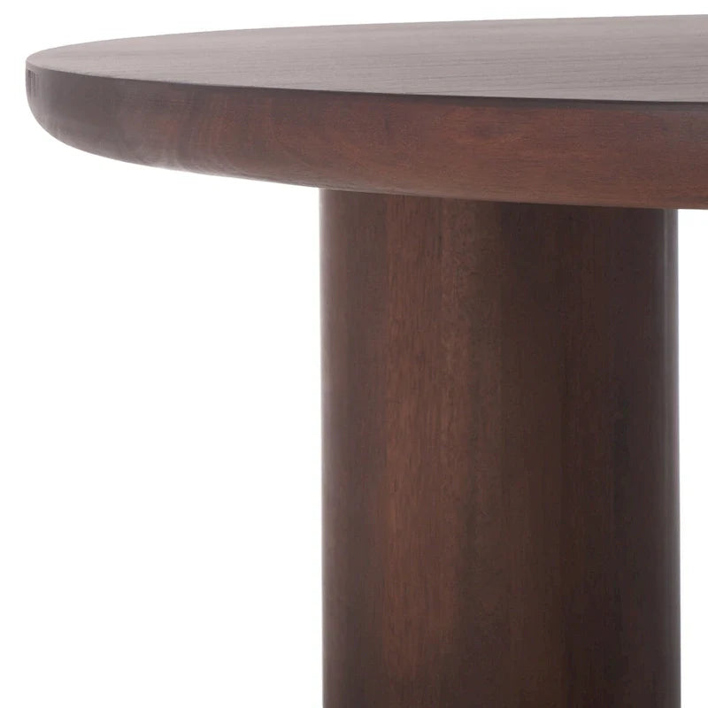 SAFAVIEH Home Mork Round Coffee Table with 3 Legs - 40" W x 40" D x 18" H 36