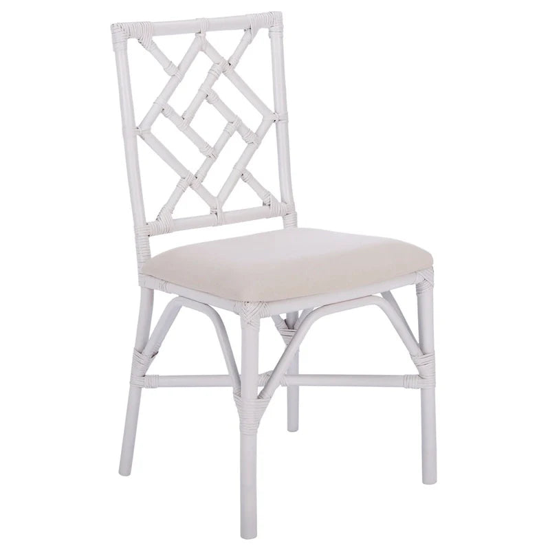 Set of 2 SAFAVIEH Maye Rattan Accent Chairs with Cushions - Dimensions: 18.5" W x 20.9" L x 35.8" H 5