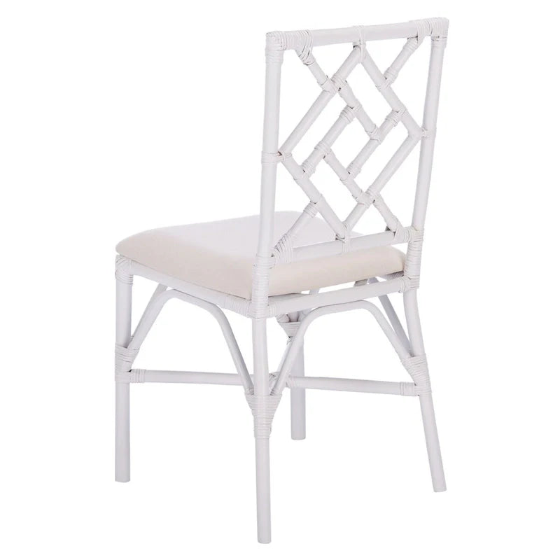 Set of 2 SAFAVIEH Maye Rattan Accent Chairs with Cushions - Dimensions: 18.5" W x 20.9" L x 35.8" H 9