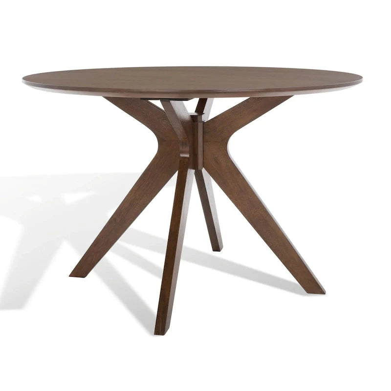 SAFAVIEH Couture Meiko 46-Inch Round Dining Table - Dimensions: 46" W x 46" D x 30" H 7