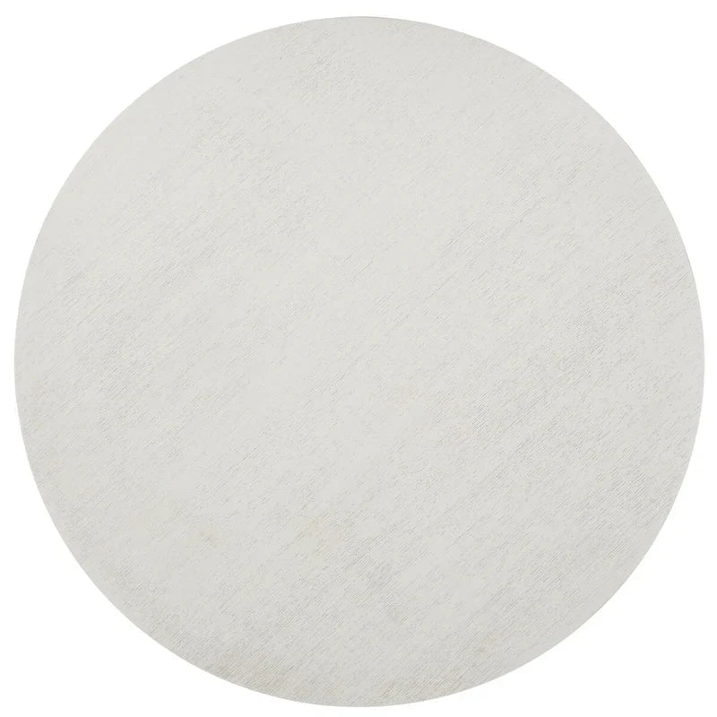 Round Dining Table with Wooden Base for Kitchen and Dining Room 15