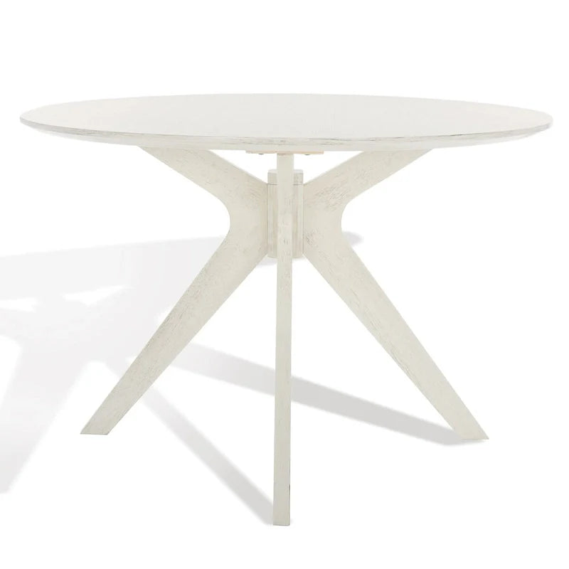 SAFAVIEH Couture Meiko 46-Inch Round Dining Table - Dimensions: 46" W x 46" D x 30" H 17