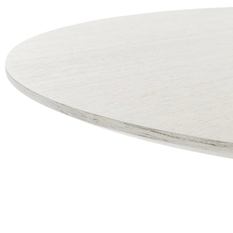 SAFAVIEH Couture Meiko 46-Inch Round Dining Table - Dimensions: 46" W x 46" D x 30" H 21
