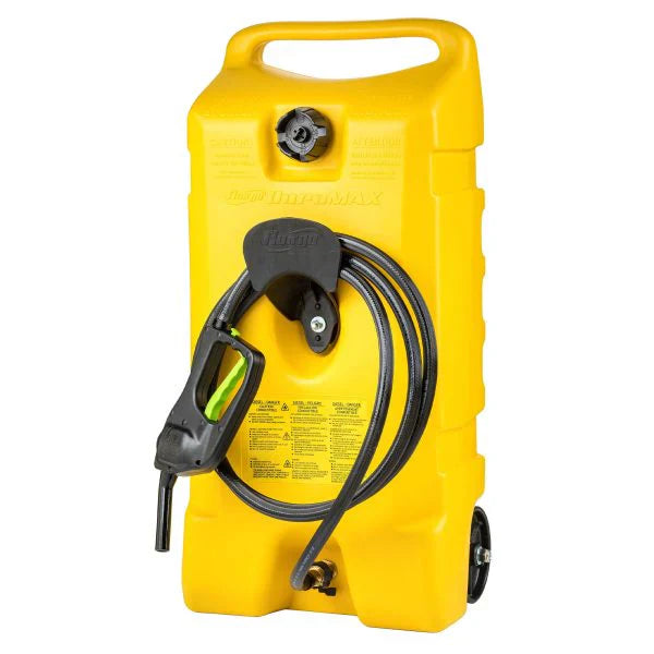 14 Gal Diesel Fuel Tank Container Pump, 2 Pack, Yellow 2