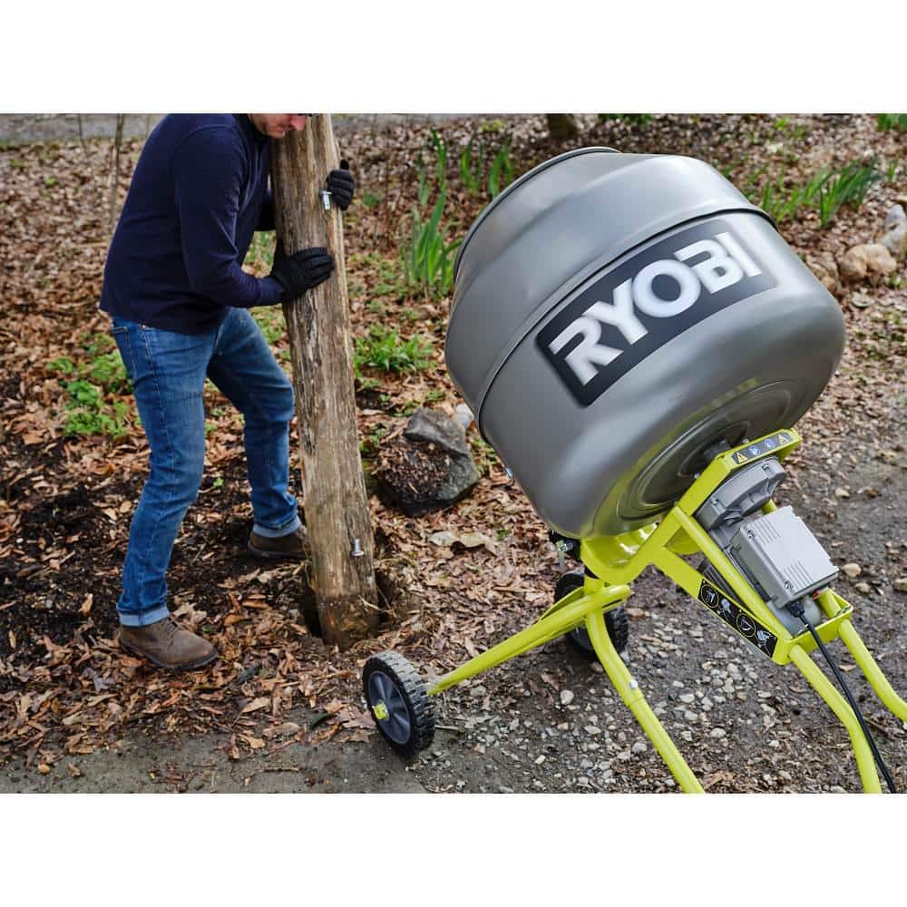 5.0 cu. ft. Portable Concrete Mixer RMX001 8