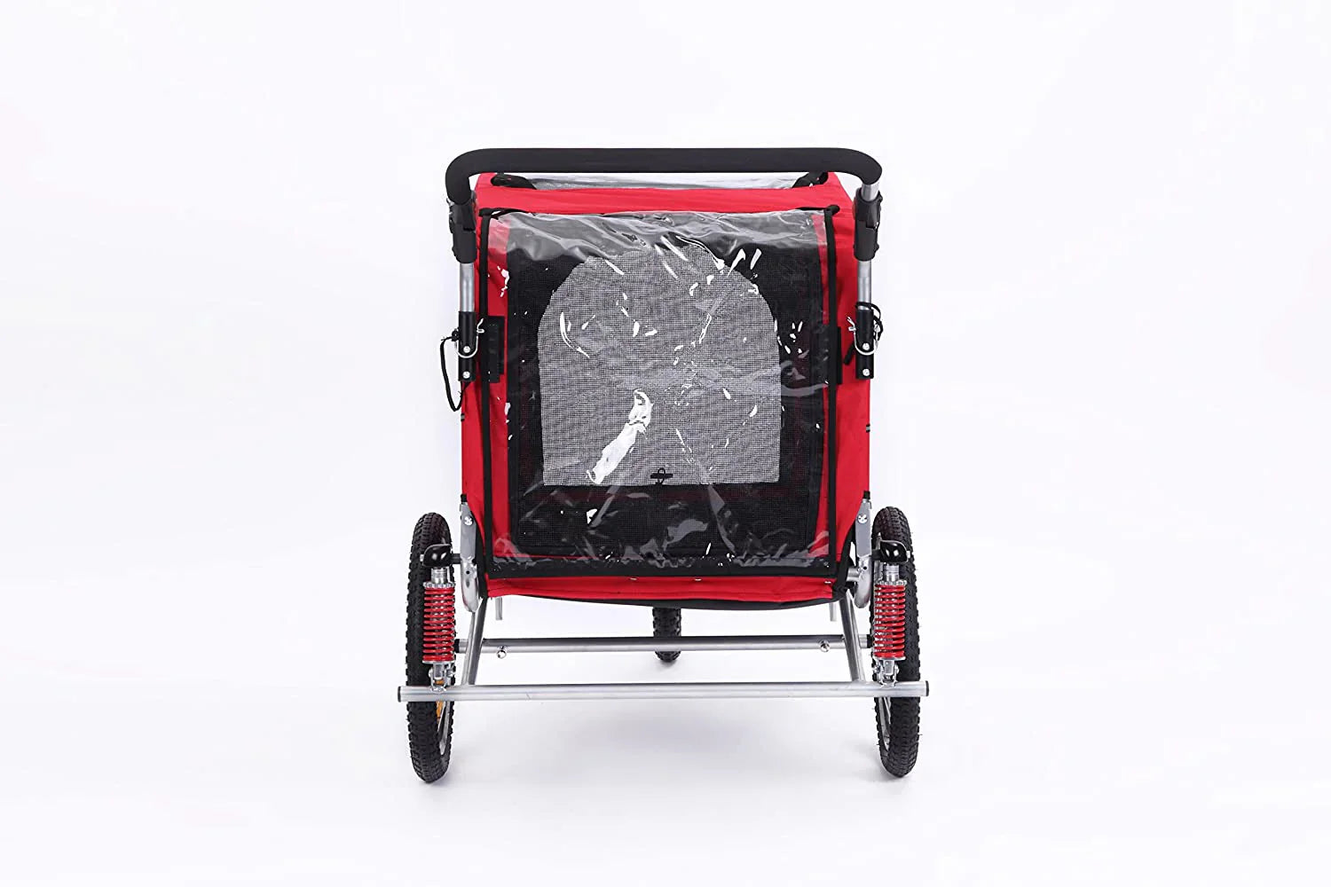 3 in 1 Luxury Large Sized Bike Trailer Bicycle Pet Trailer/Jogger/Dog Cage with Suspension 10308 6