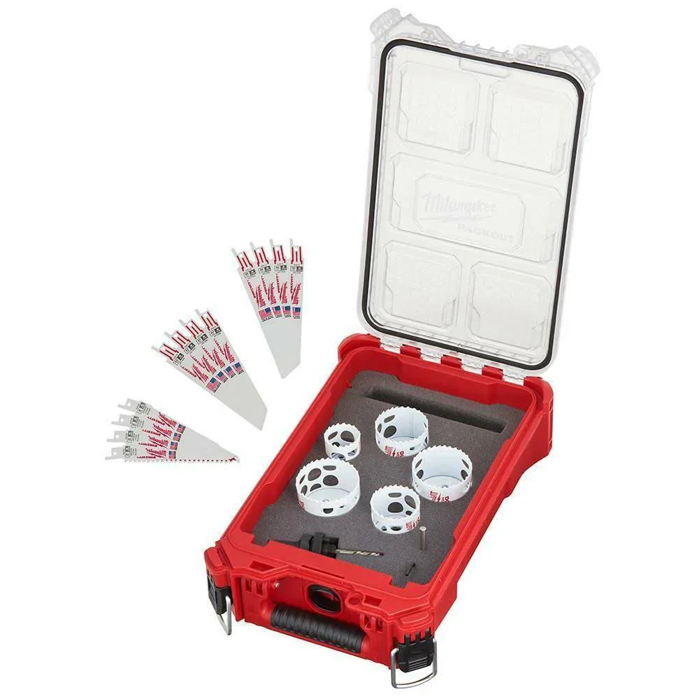 49-22-5620 Hole Dozer Bi-Metal General Purpose Hole Saw and Reciprocating Saw Set with PACKOUT Case (20-Piece) 1