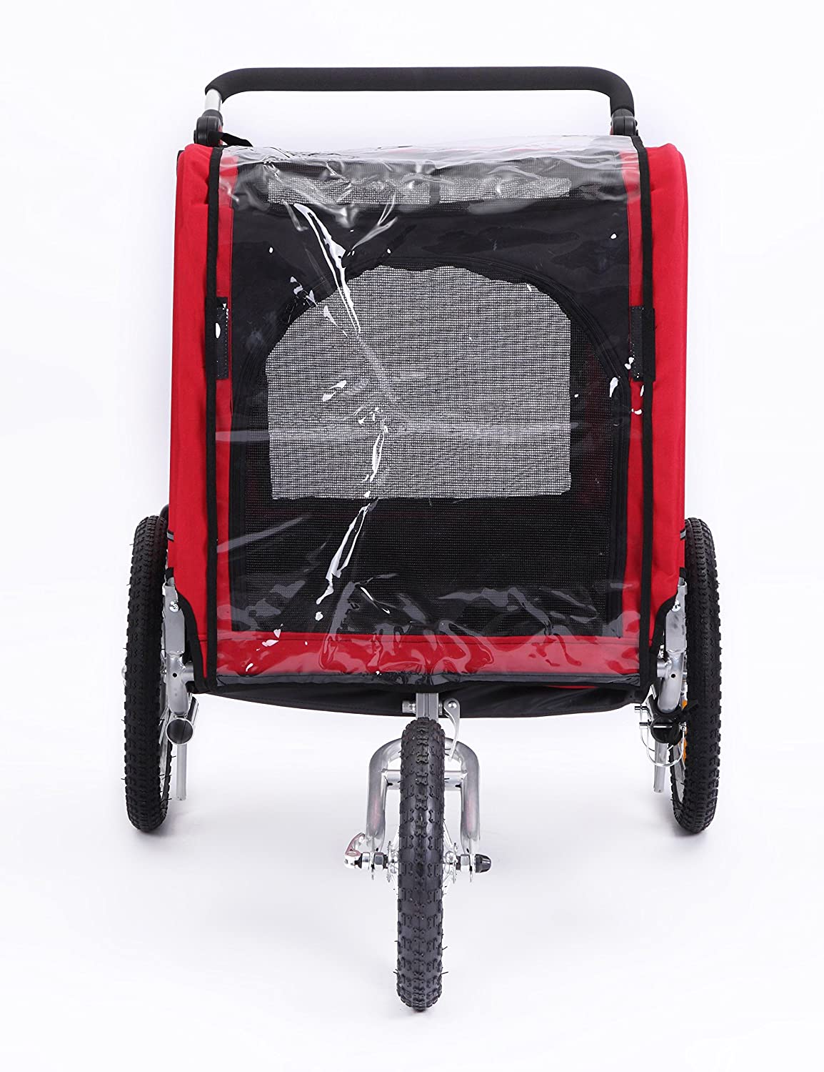 3 in 1 Luxury Large Sized Bike Trailer Bicycle Pet Trailer/Jogger/Dog Cage with Suspension 10308 5