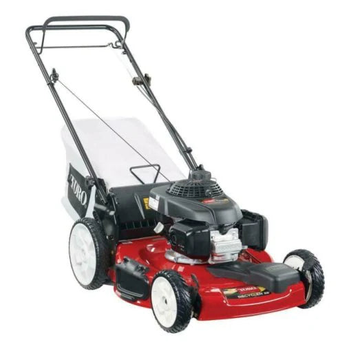 Self-propelled gas mower, 22-inch 170cc OHV engine high-wheel RWD 3-in-1 with height adjustment, oil included 2