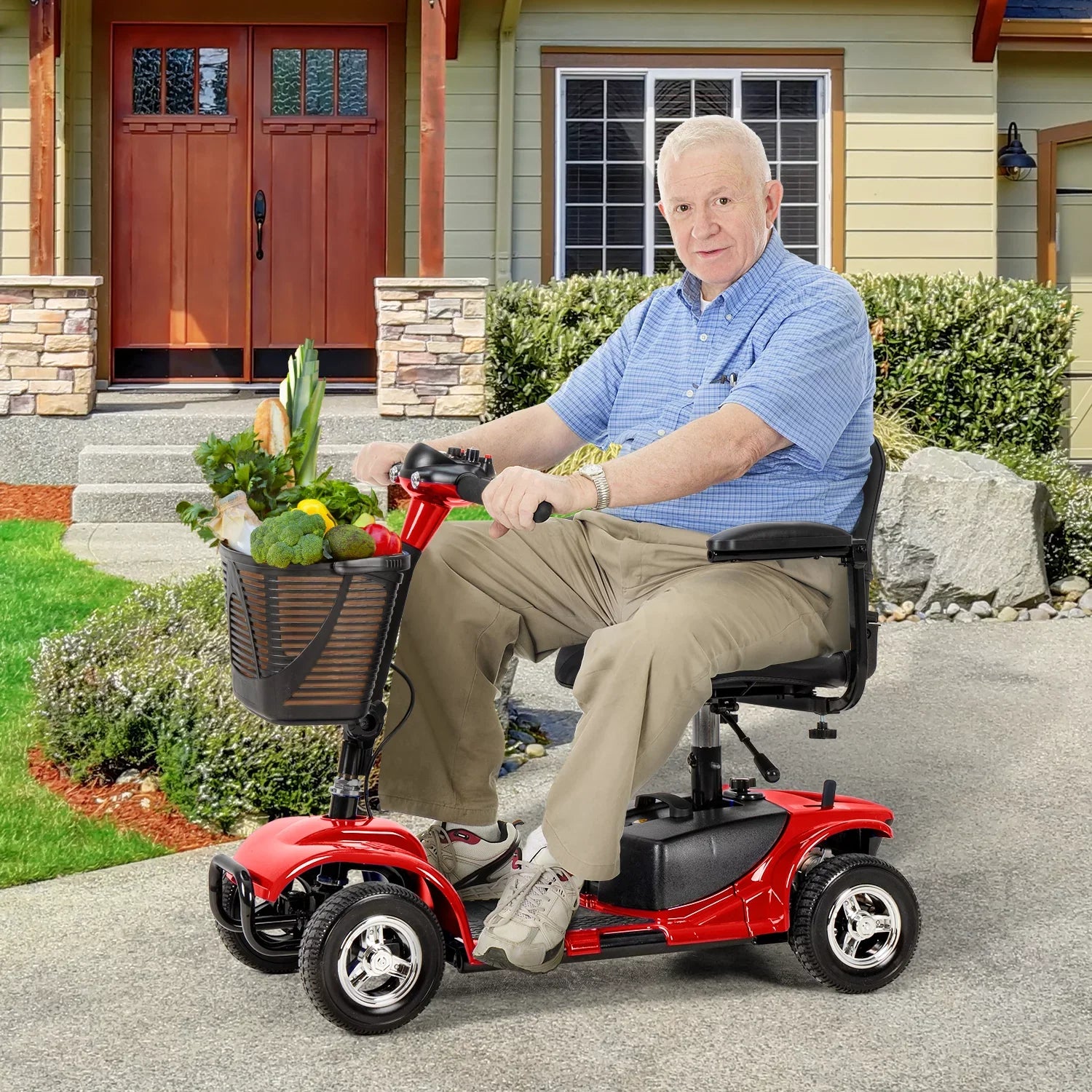 UltraLite Mobility 4-Wheel Scooter, Portable & Lightweight, 14-Mile Range, Model A898 3