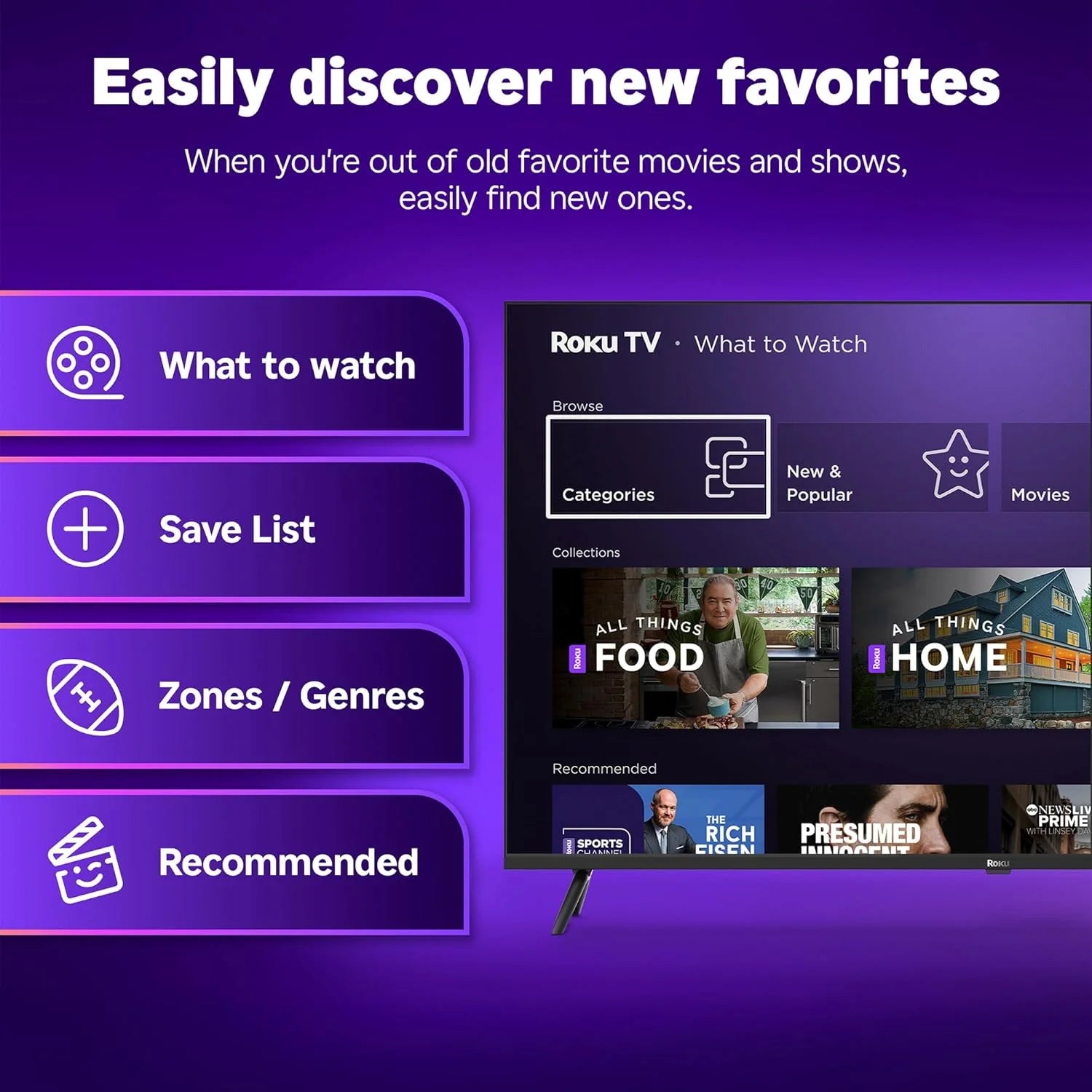 Bhd Roku 50" Select Series 4K HDR Smart TV with Voice Remote 5