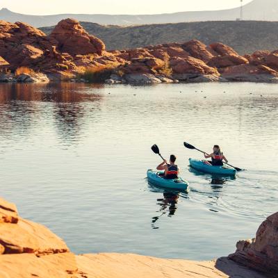 Lifetime Guster 100 Sit-In Kayak (2-Pack) 457 31