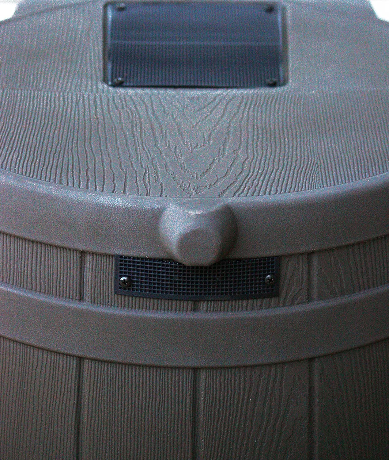 Good Ideas Rain Wizard 50 Gallon Plastic Outdoor Home Rain Barrel Water Storage Collector 5