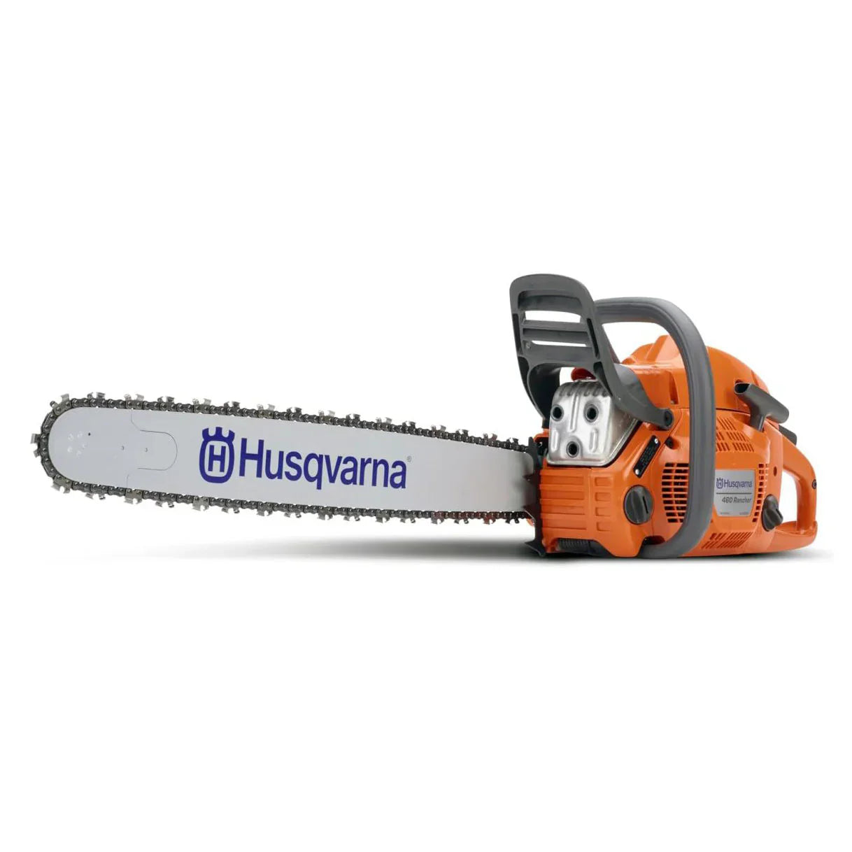 460 Rancher Gas Powered Chainsaw, 60.3-cc 3.6-HP, 2-Cycle X-Torq Engine, 24 Inch Chainsaw with Automatic Adjustable Oil Pump, For Wood Cutting, Tree Trimming and Land Clearing 1