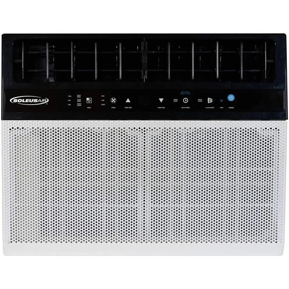 Soleus Air 8,000 BTU Hybrid Saddle Window Air Conditioner with WiFi, White 5
