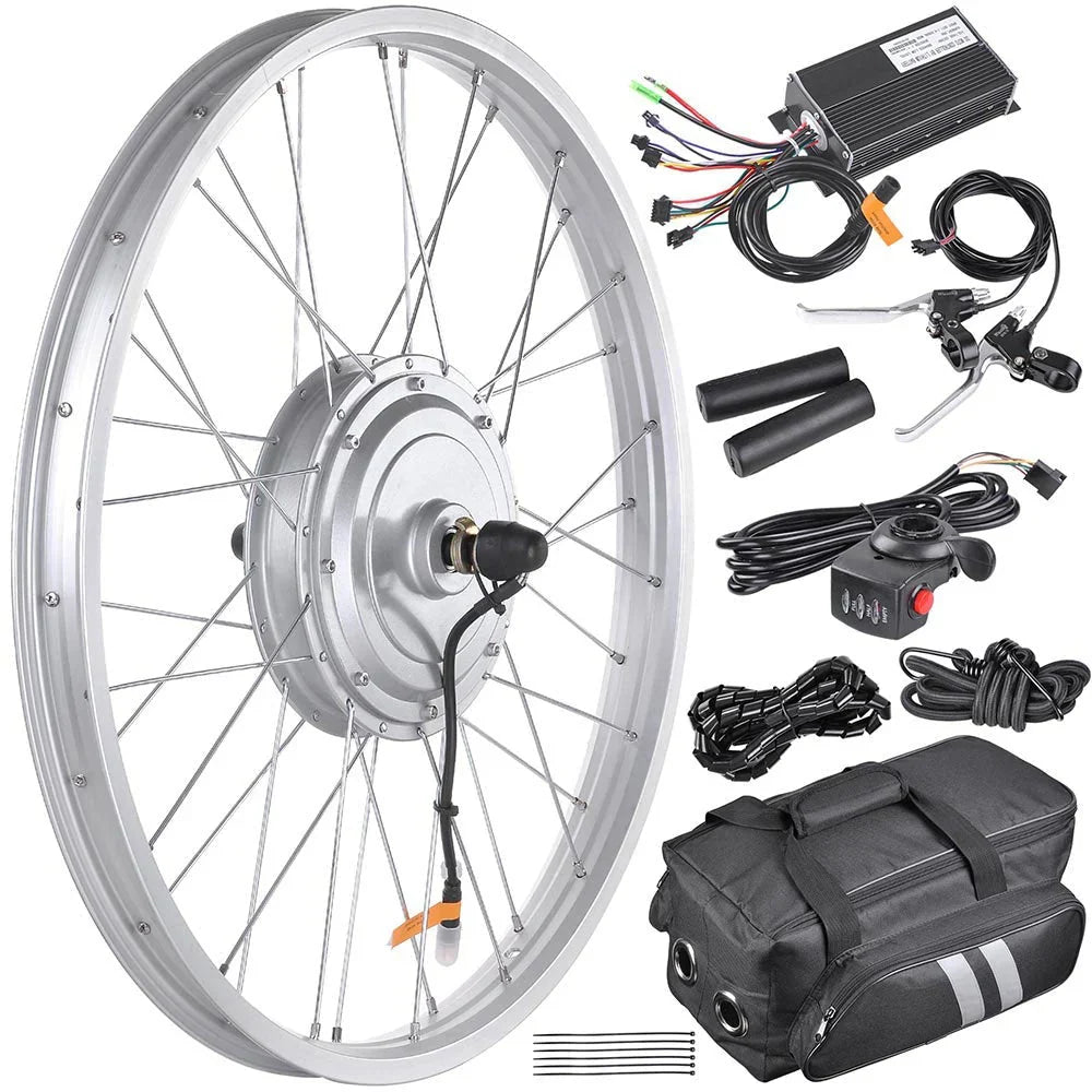 24 Inch 36v 750w E-Bike Hub Motor Conversion Kit Front 1