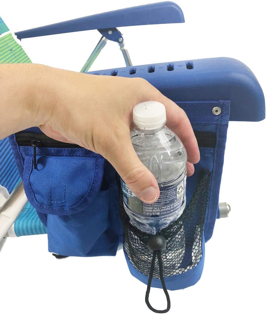 2019 2 Backpack Beach Chairs with Storage Pouch and Towel Bar 5