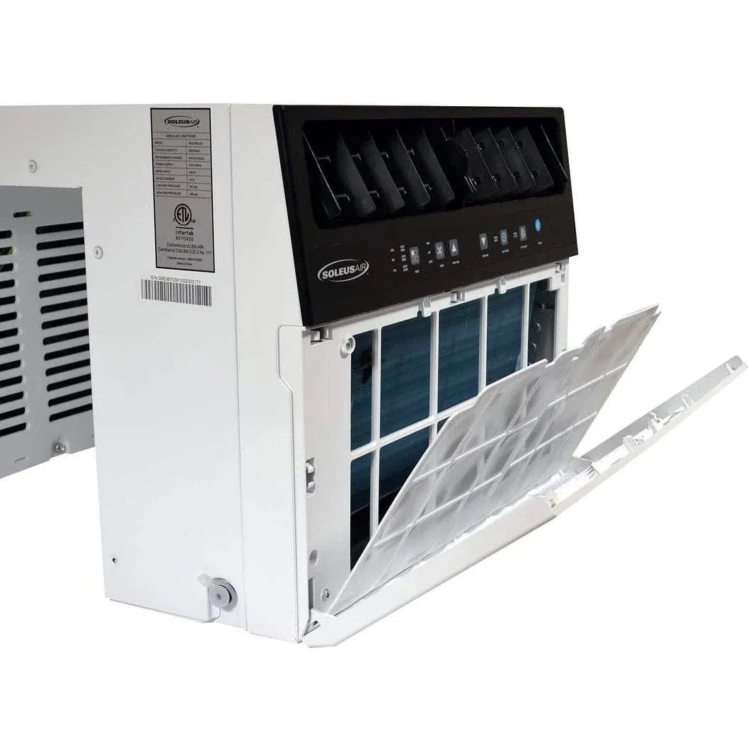 Soleus Air 8,000 BTU Hybrid Saddle Window Air Conditioner with WiFi, White 6