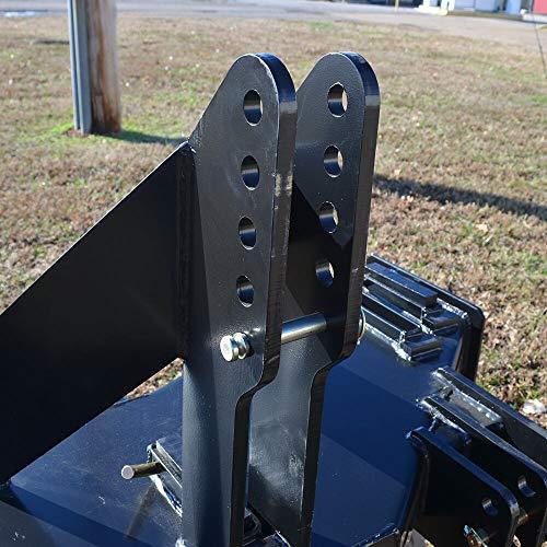 3 Shank Subsoiler Ground Ripper Fits 3 Point Tractor Cat 1 & 2 Quick Hitch Compatible 6