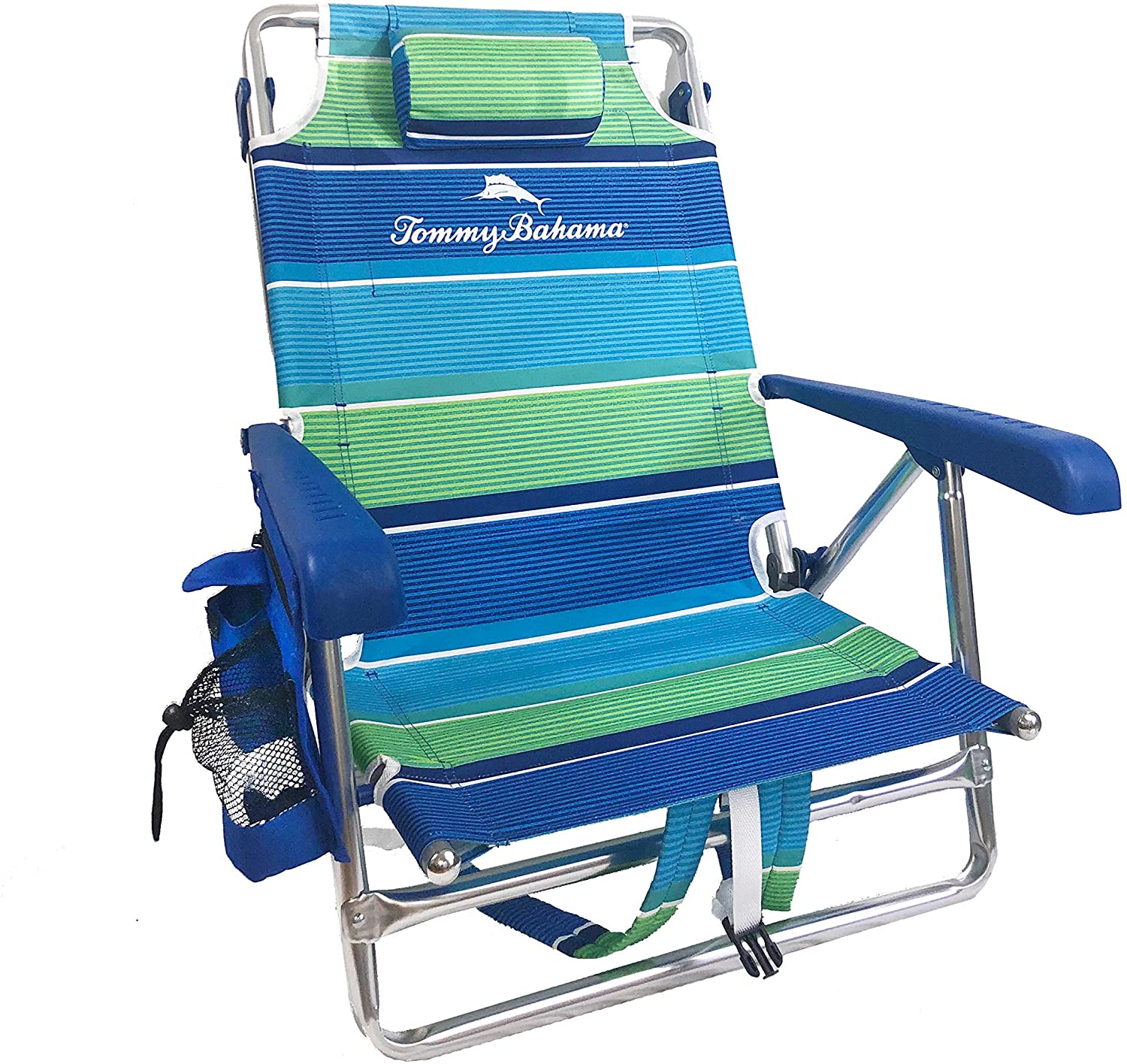 2019 2 Backpack Beach Chairs with Storage Pouch and Towel Bar 2