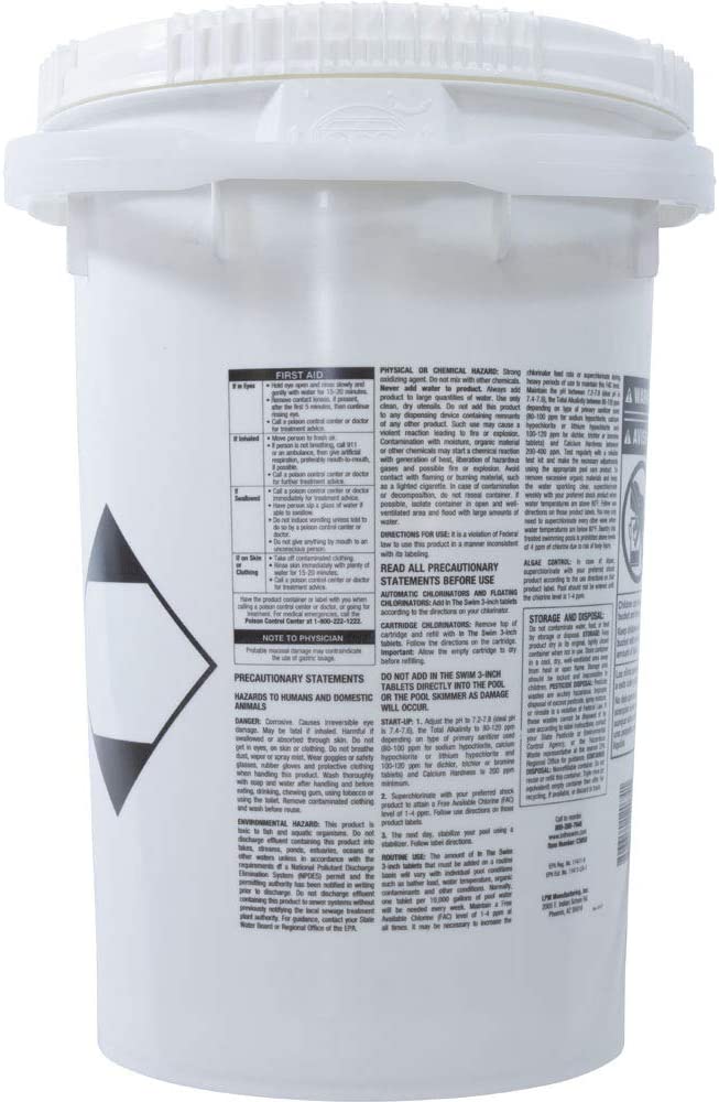 3 INCH CHLORINE TABLETS 50 LBS 2
