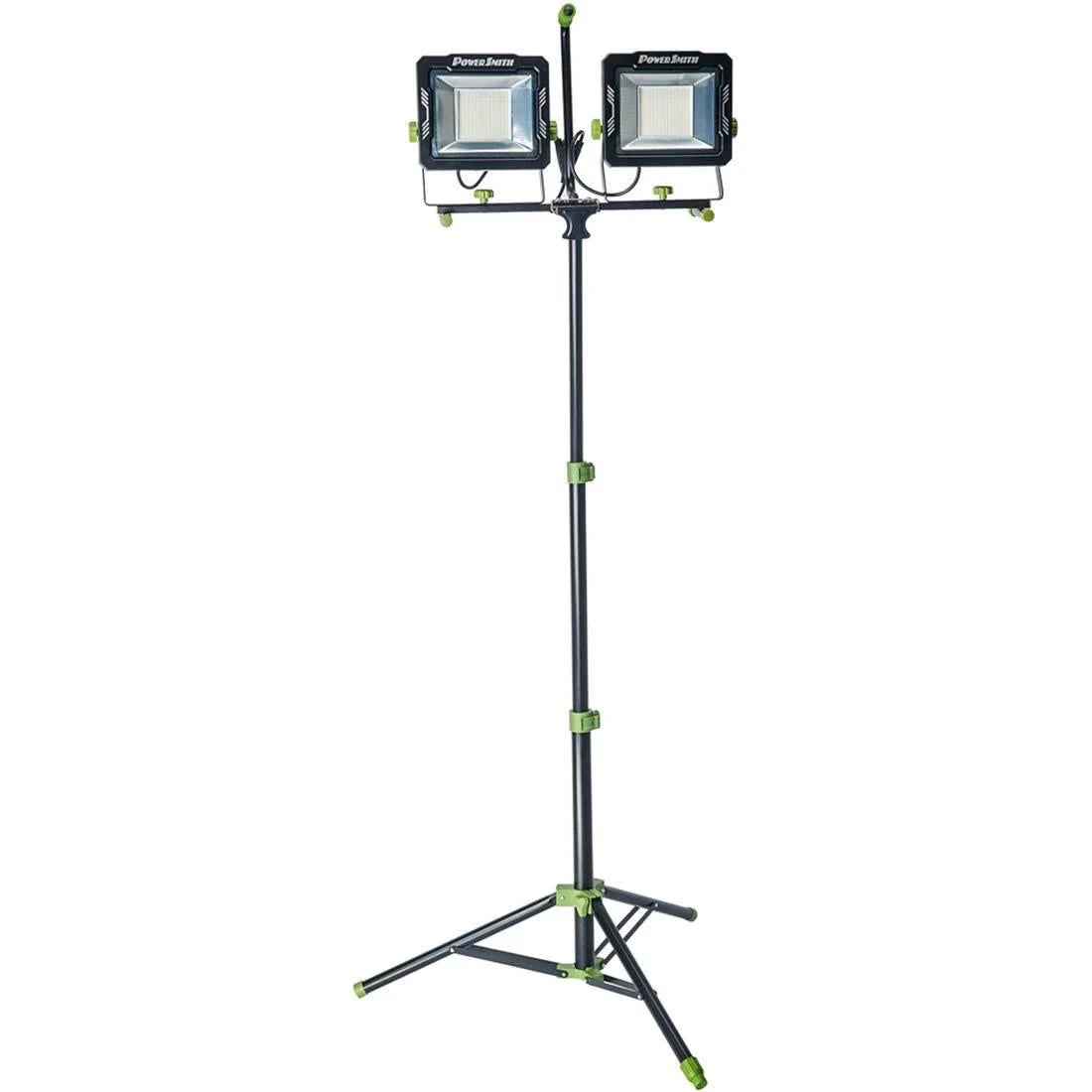 20,000 Lumens Dual-Head LED Work Light with Adjustable Metal Tripod Stand and 9 ft. Power Cord 1