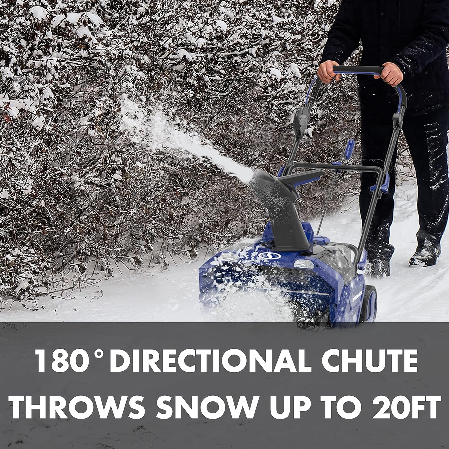 24V-X2-20SB 20-Inch 48 Cordless Snow Blower, Kit (w/2 x 24-Volt 4.0-Ah Batteries and Charger) 3