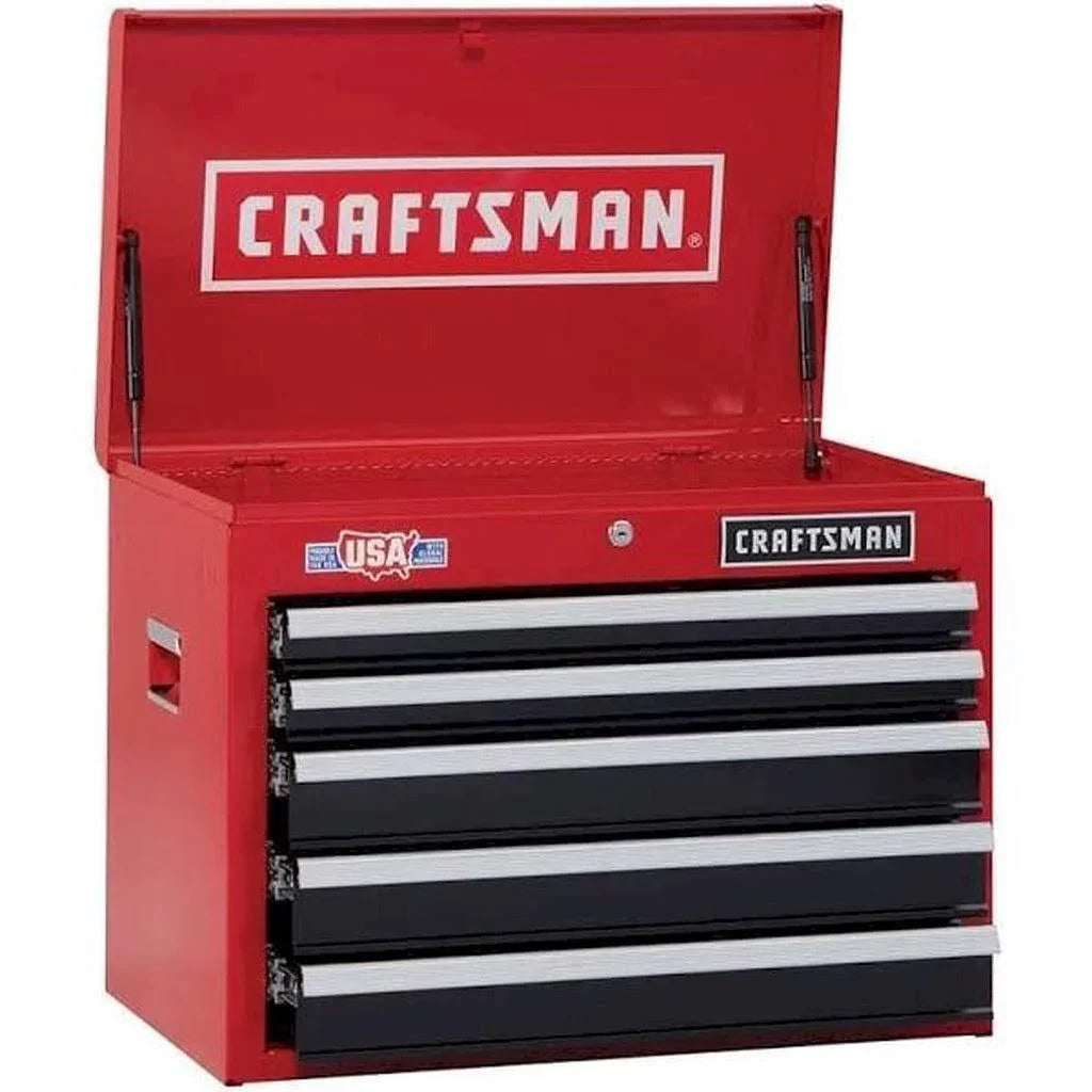 2000 Series 26-in W x 19.75-in H 5-Drawer Steel Tool Chest (Red) Cmst22652rb 1