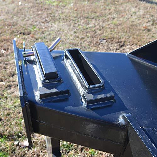 3 Shank Subsoiler Ground Ripper Fits 3 Point Tractor Cat 1 & 2 Quick Hitch Compatible 3