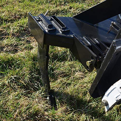 3 Shank Subsoiler Ground Ripper Fits 3 Point Tractor Cat 1 & 2 Quick Hitch Compatible 4