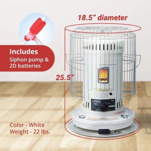 23,500 BTU Indoor Outdoor Convection Kerosene Heater, 2 Pack 2