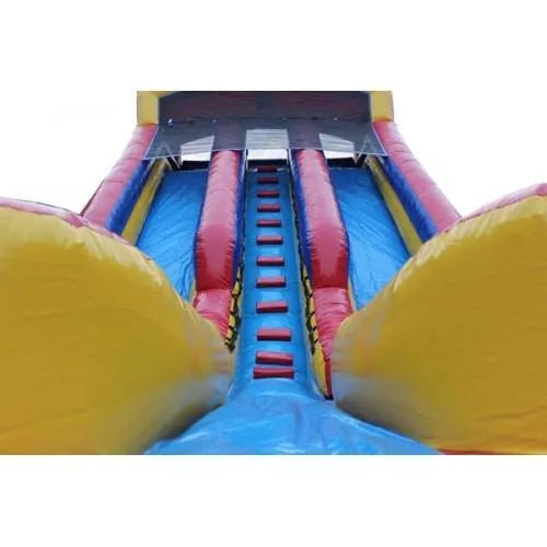 20ft High Dual Lane Inflatable Water Slide with Pool wetdry 2