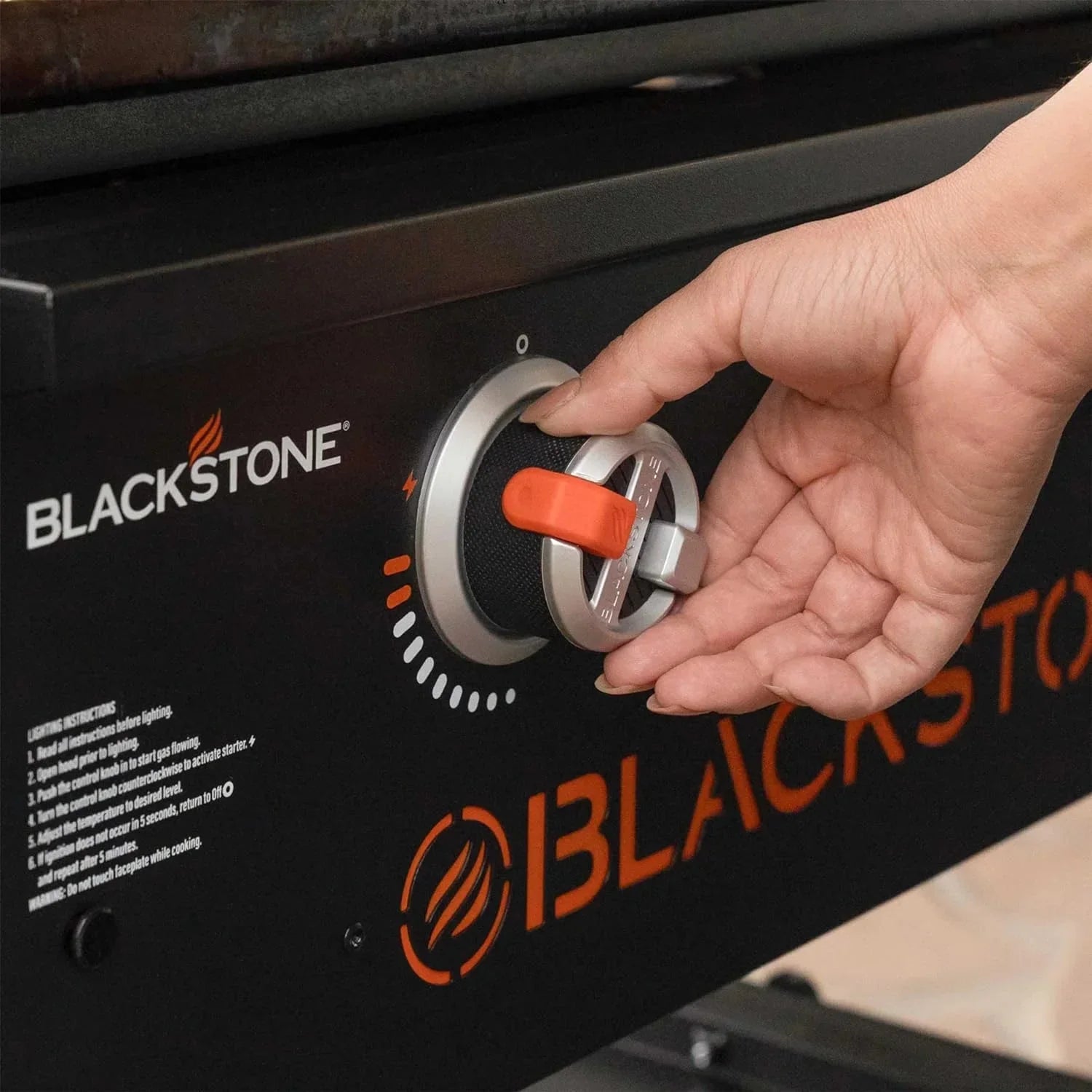 28 Inch Blackstone Griddle 2080 with Hood XL Griddle Original 3-Burner Outdoor Flat Top Grill, with Blackstone Griddle Accessories, Seasoning, and Wholesalehome Gloves and Cloth 6