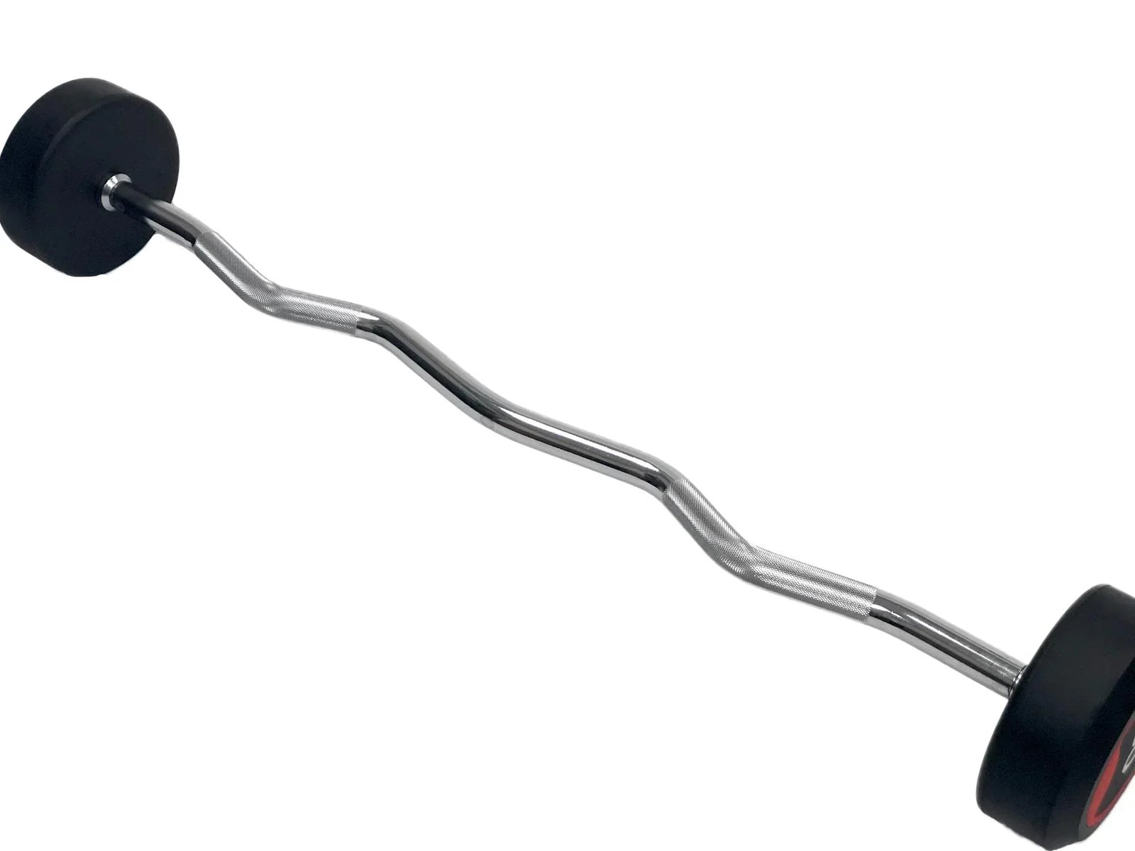 20LB-60LB Ruber EZ Curl Barbell Set (no rack) 1