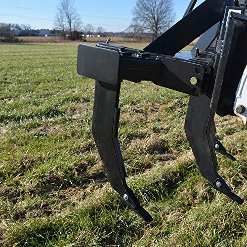 3 Shank Subsoiler Ground Ripper Fits 3 Point Tractor Cat 1 & 2 Quick Hitch Compatible 2